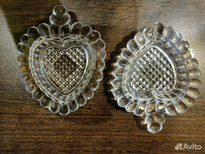 Пепельницы хрустальные