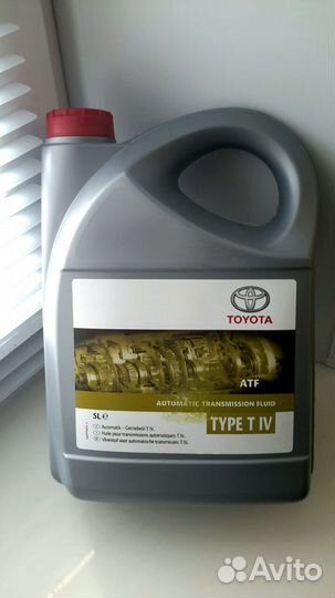 Масло для АКПП Toyota ATF Type T-IV, 5л
