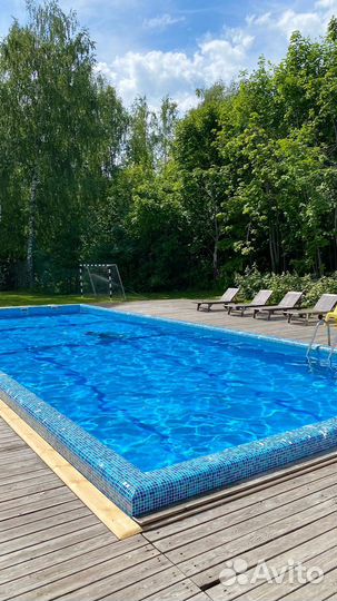 Сауна с теплым бассейном