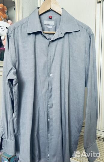 Рубашки Lacoste, Armani, Meucci, р-р XL пакетом