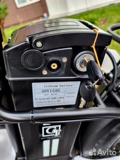 Электровелосипед фэтбайк складной