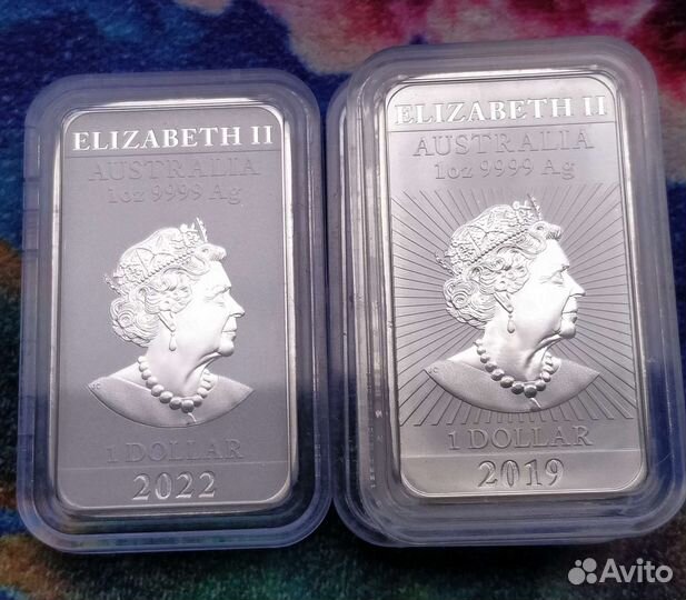 Серебряные монеты разных стран