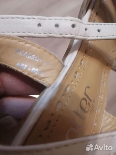 Босоножки женские 34 р Hotter Англия натур кожа