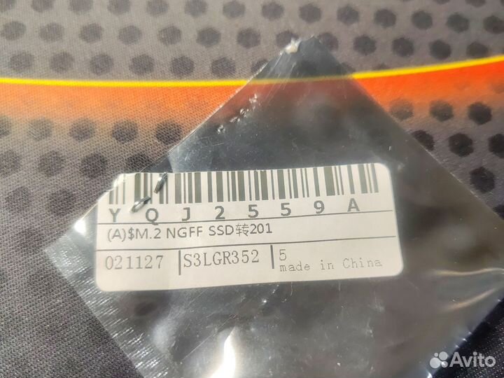 Адаптер M2 SSD PCIe M.2 для MacBook PCIe A1398 Pro