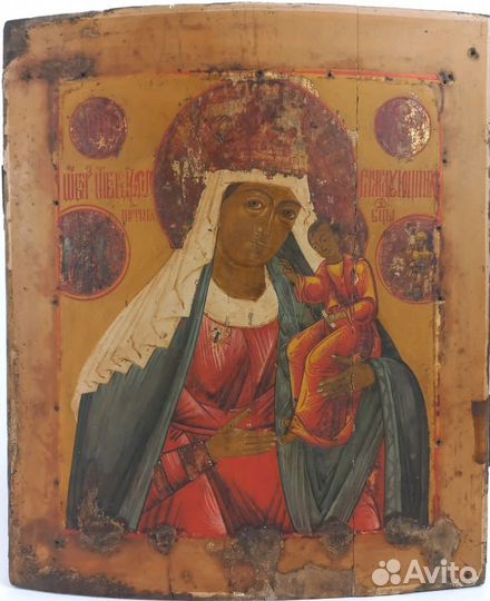 Старинная старообрядческая икона. XIX в