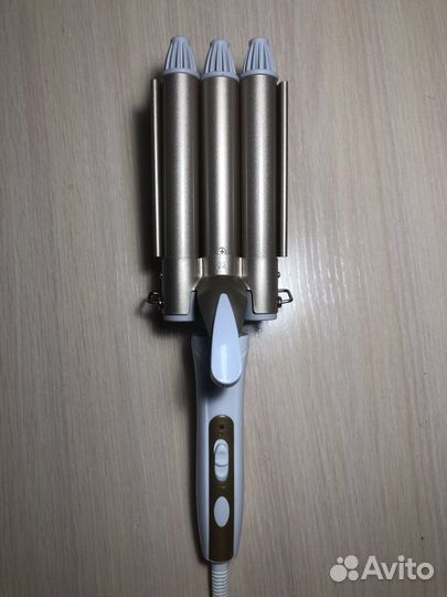 Плойка тройная для волос