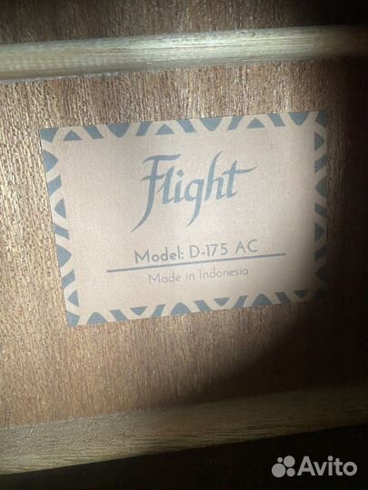 Акустическая гитара Flight D-175