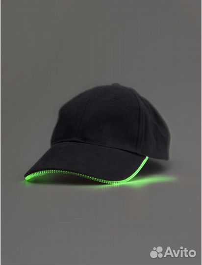 Неоновая кепка (кепка с неоновой подсветкой)