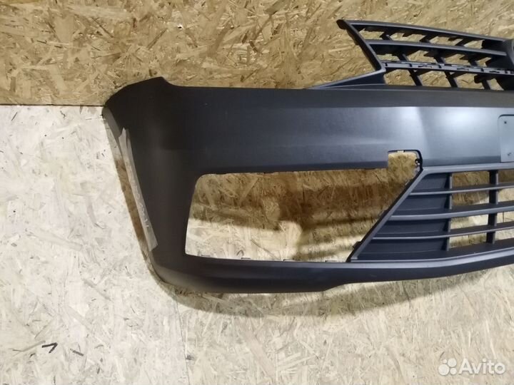 Бампер передний на VW Caddy 4 2016