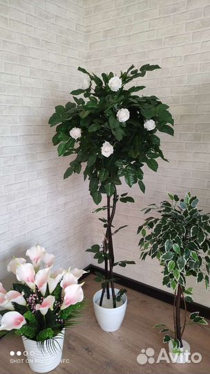 Искусственное дерево растения для интерьера