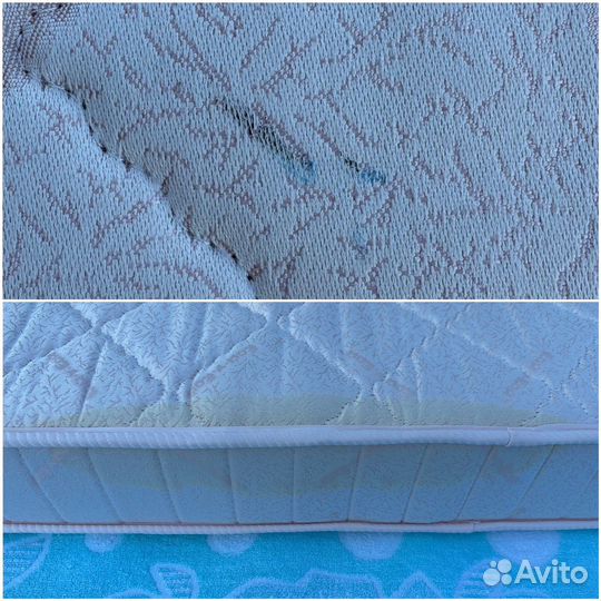 Детский матрас с 4 наматрасниками и чехлом