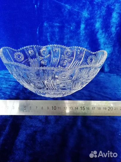 Стеклянная и хрустальная посуда СССР