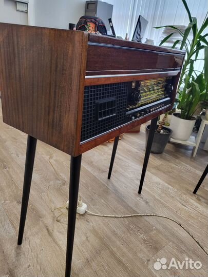 Урал 114 радиола ретро СССР с fm