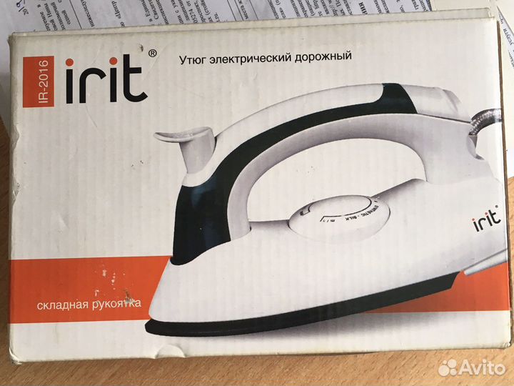 Утюг дорожный