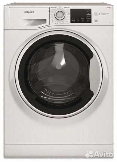 Стиральная машина hotpoint NSB 6015 WV RU, белый