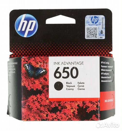 Картридж hp 650