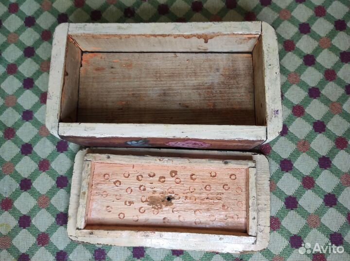 Шкатулка деревянная СССР