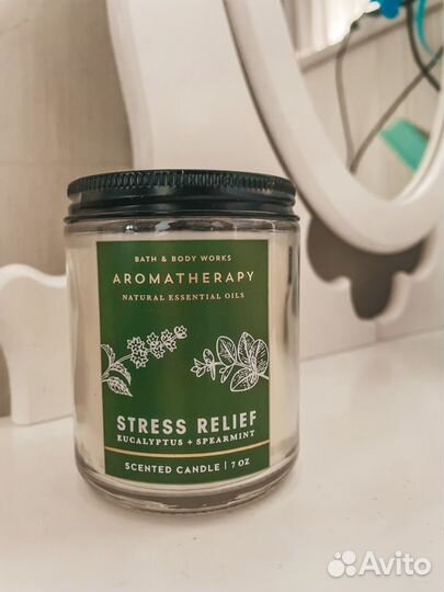 Свечи с парфюмом bath & body works