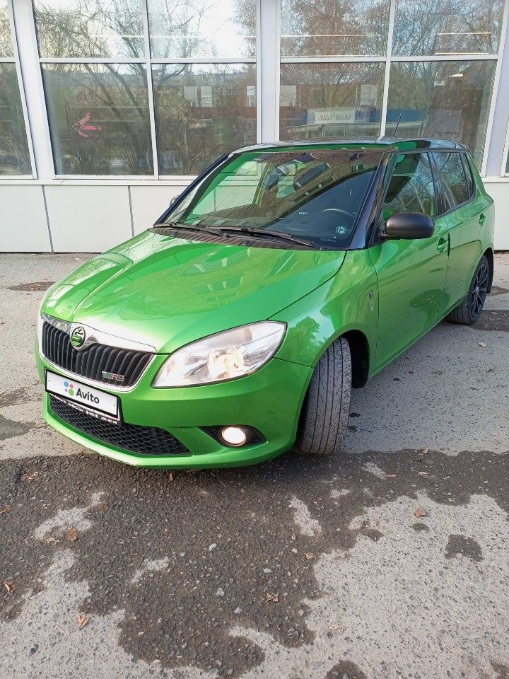 Skoda Fabia RS: фото из отзыва