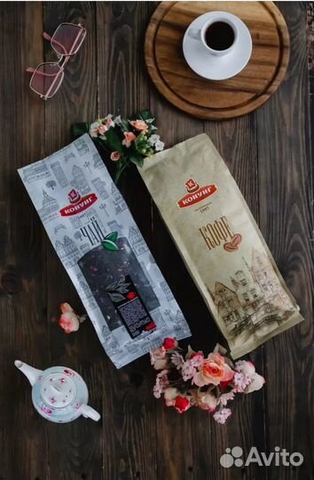 Чай, кофе фирмы Конунг