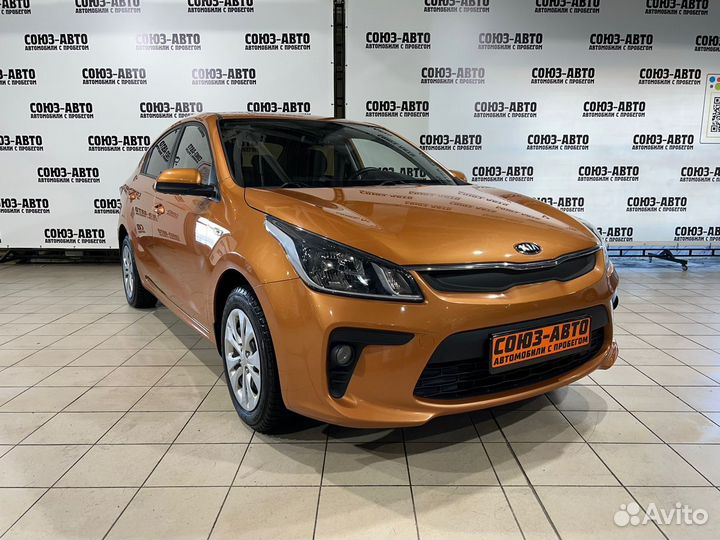 Kia Rio 1.6 МТ, 2018, 107 000 км