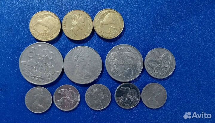 Монеты Австралии и Новой Зеландии