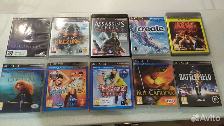 Игры диски для PS3