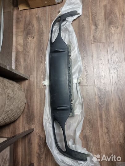 Диффузор заднего бампера Mercedes w213 e200 sport