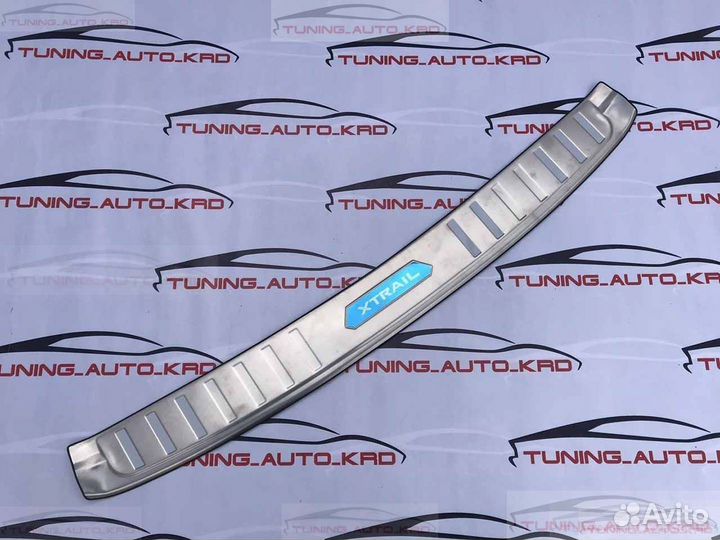 Накладка на задний бампер Nissan Х-Trail T0388