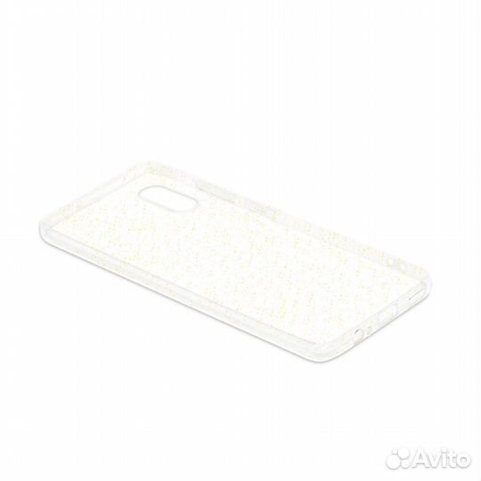 Силиконовый чехол с блестками для Samsung Galaxy A