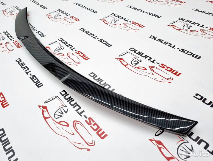 Спойлер на BMW 4 серия G22 стиль M4 карбон
