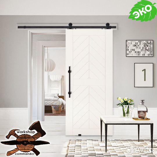 Амбарные двери, межкомнатные двери