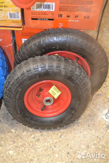 Колеса для садовой тачки D20