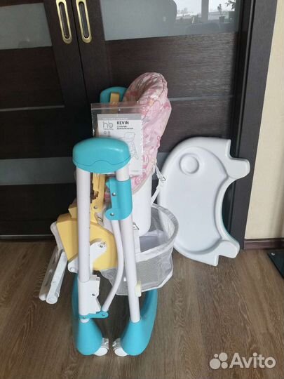Стульчик для кормления happy baby kevin