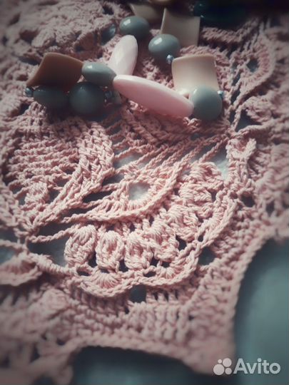 Салфетка крючком(рельефная)