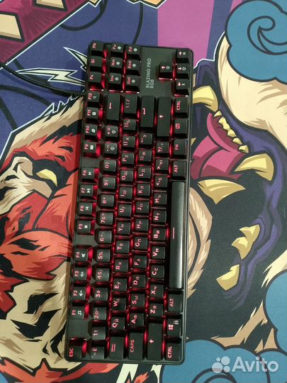 Механическая клавиатура dexp blazing pro rgb