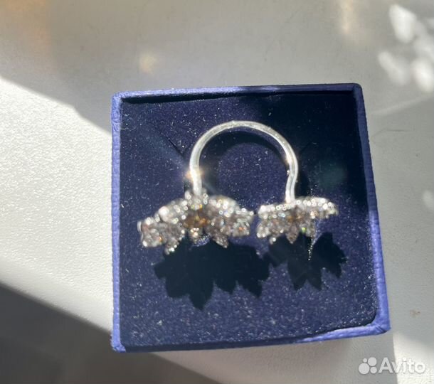 Комплект Swarovski ромашки