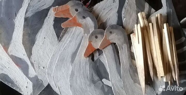 Макеты гусей для охоты