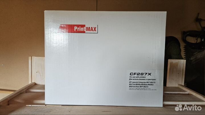 Картридж CF287X (HP 87X) для HP LJ M501/M506/M527