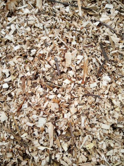 Щепа для мульчи