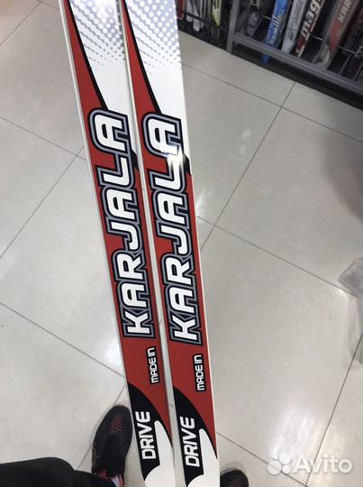Лыжи Karjala без насечек 160-170см