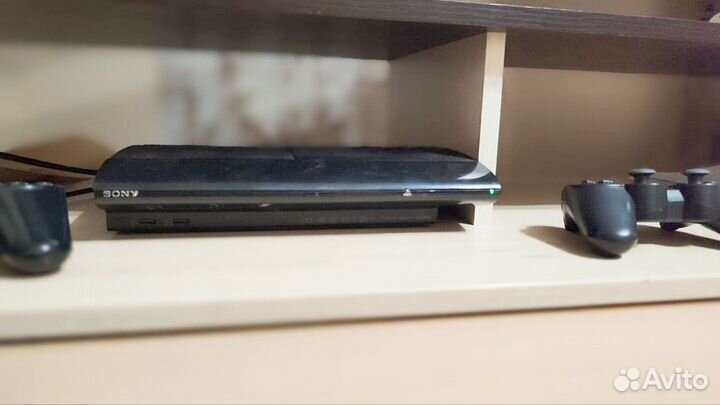 Игровая приставка ps3 super slim прошитая