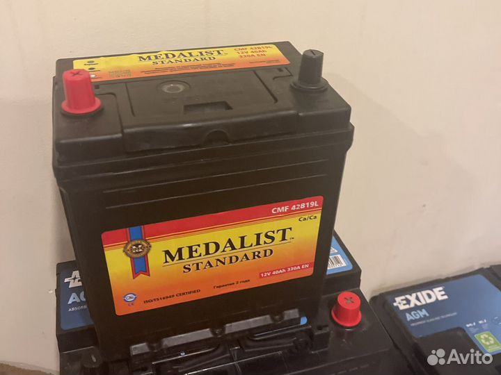 Аккумулятор 40ач daewoo matiz