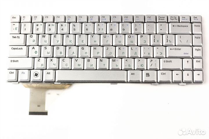 Клавиатура для Asus Z99 W3 W3000 A8 Серебро p/n: