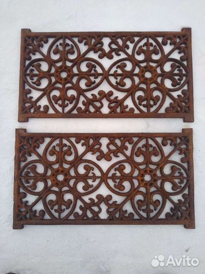 Кованые секции забора