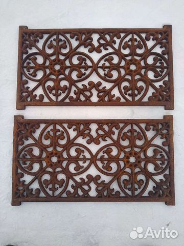 Кованые секции забора