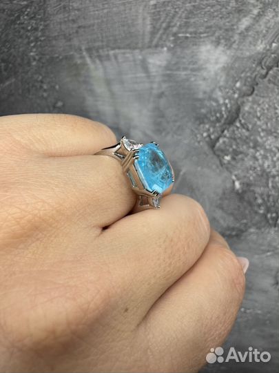 Кольцо турмалин