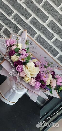 Мыльные розы букеты