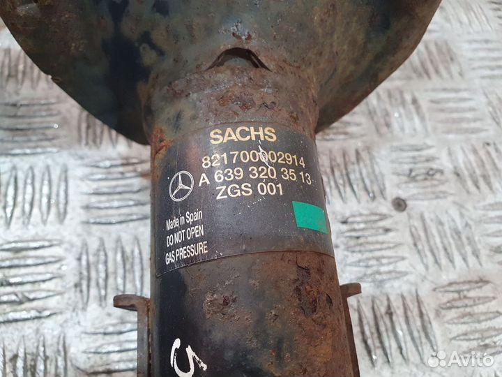 Амортизатор передний, Mercedes Vito W639 2007