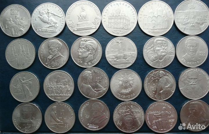 Юбилейные рубли СССР
